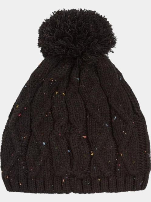 O'Neill Nora Beanie női bojtos sapka fekete színben 3