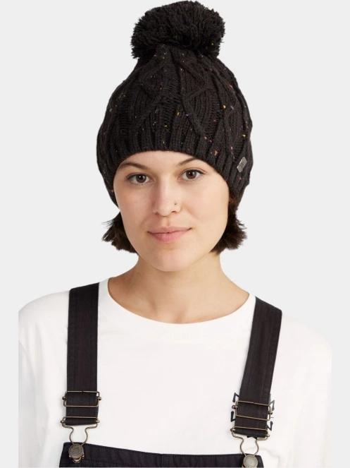 O'Neill Nora Beanie női bojtos sapka fekete színben 4