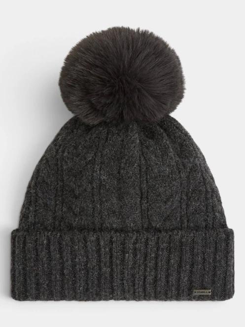 O'Neill Nora Beanie bojtos sapka szürke színben 2