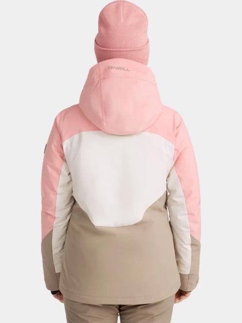 O'Neill Carbonite Snow Jacket női síkabát rózsaszín színben 3