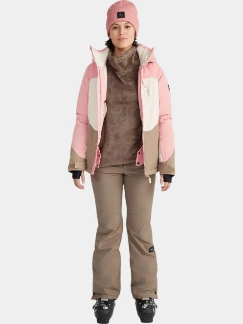 O'Neill Carbonite Snow Jacket női síkabát rózsaszín színben 7