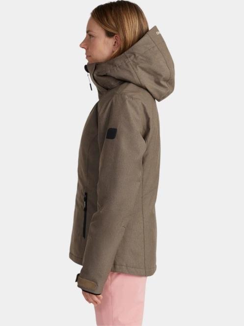 O'Neill Stuvite Snow Jacket (Melange) női síkabát oliva színben 4