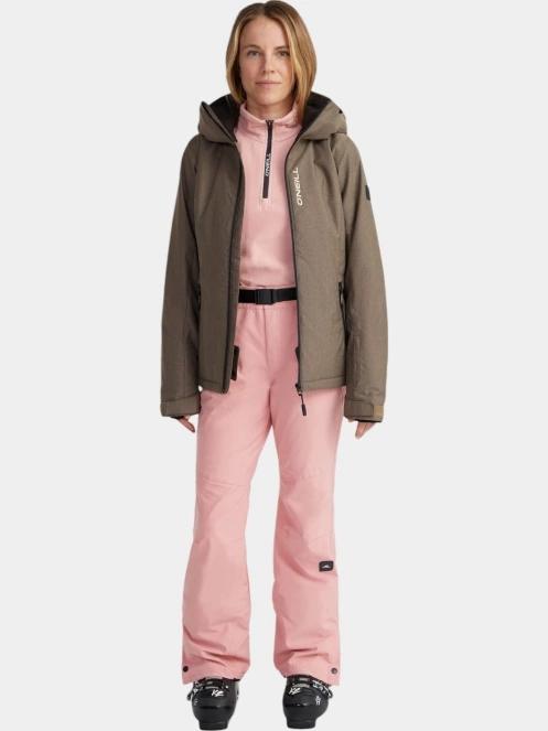 O'Neill Stuvite Snow Jacket (Melange) női síkabát oliva színben 7