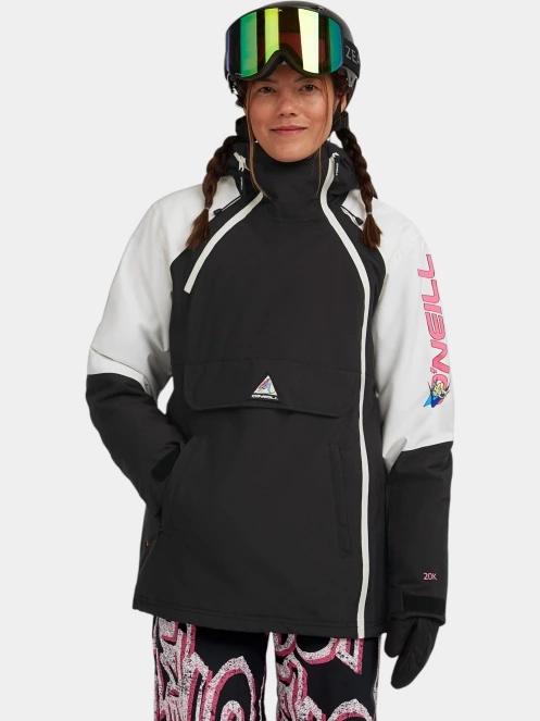 O'Neill FWC'Play Asymmetric Snow Jacket női síkabát fekete színben 2