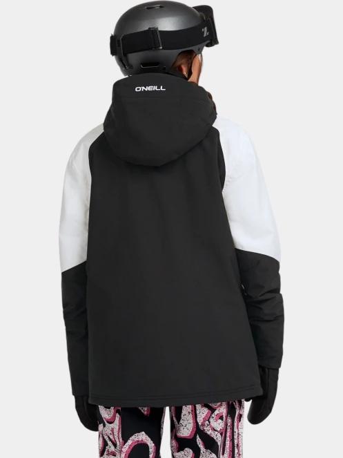 O'Neill FWC'Play Asymmetric Snow Jacket női síkabát fekete színben 4