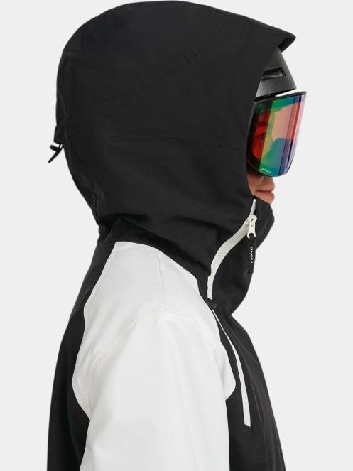 O'Neill FWC'Play Asymmetric Snow Jacket női síkabát fekete színben 6
