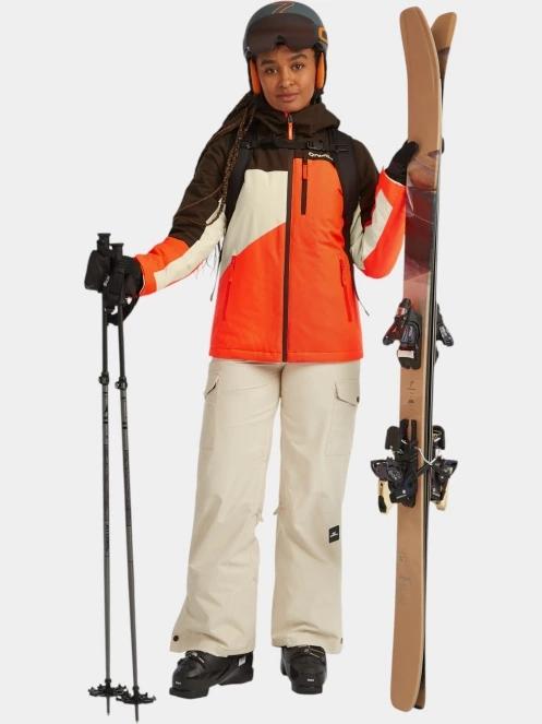 O'Neill FWC'Cruz Triple Snow Jacket női síkabát narancssárga színben 5