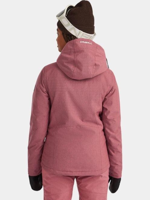 O'Neill FWC'Cruz Melange Snow Jacket női síkabát rózsaszín színben 4