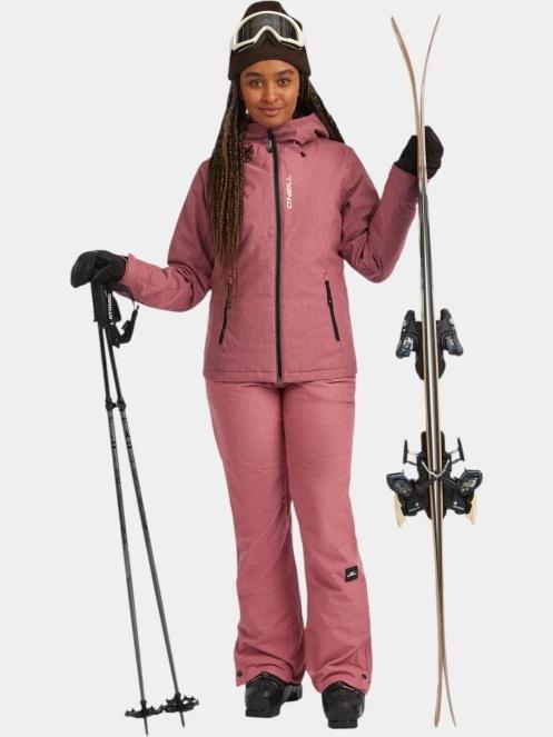 O'Neill FWC'Cruz Melange Snow Jacket női síkabát rózsaszín színben 5