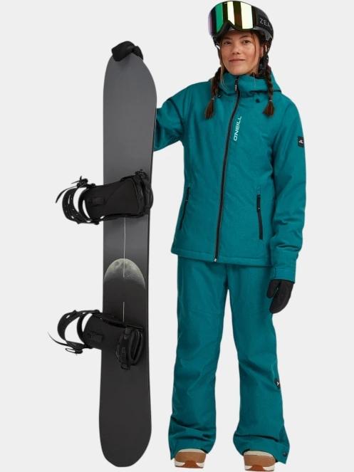 O'Neill FWC'Cruz Melange Snow Jacket női síkabát kék színben 5