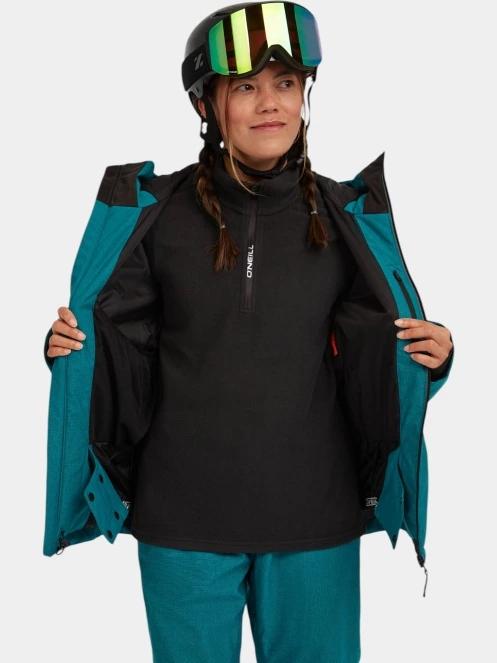 O'Neill FWC'Cruz Melange Snow Jacket női síkabát kék színben 8