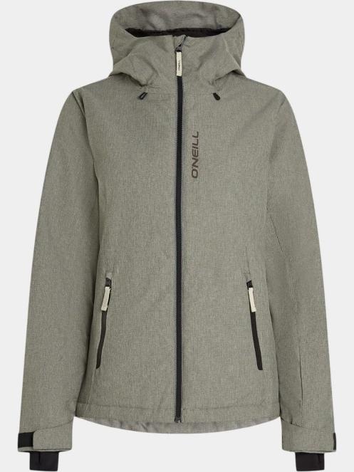 O'Neill FWC'Cruz Melange Snow Jacket női síkabát oliva színben 9