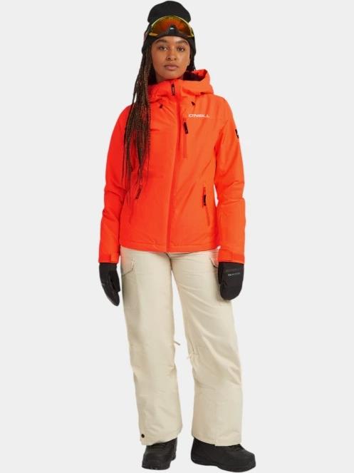 O'Neill FWC'Cruz Snow Jacket női síkabát narancssárga színben 5