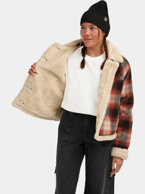 O'Neill O'riginals Fleece Lined Jacket női ingkabát narancssárga színben 6