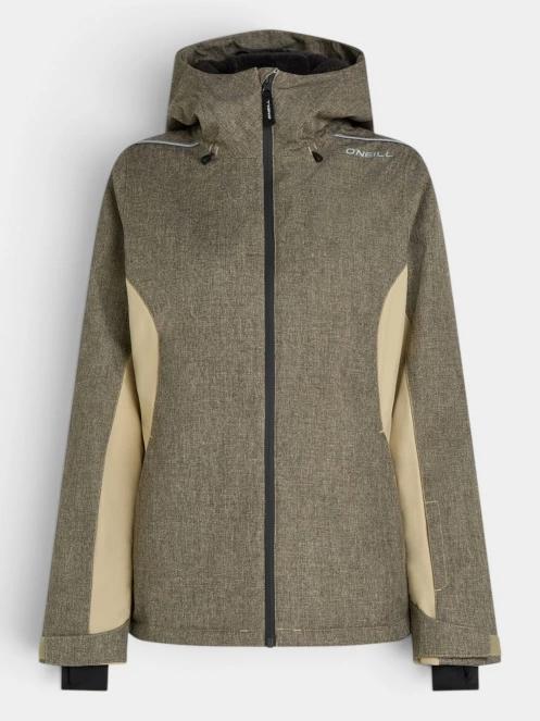 O'Neill Fwc'Cruz Melange Snow Jacket női síkabát oliva színben 10