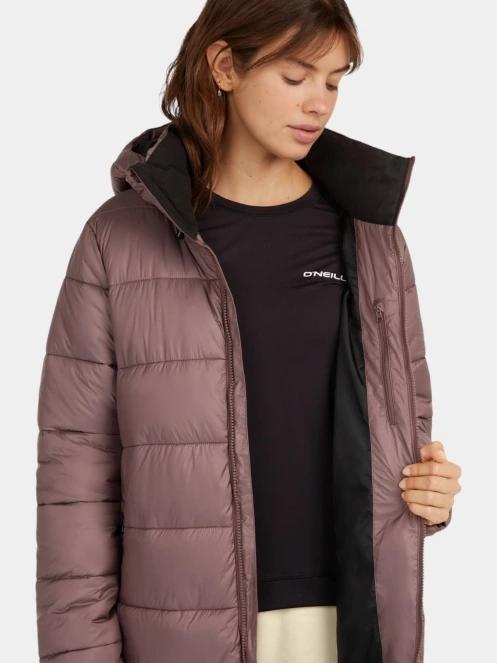 O'Neill O'Neill Must-Have Long Puffer Jacket női télikabát lila színben 7