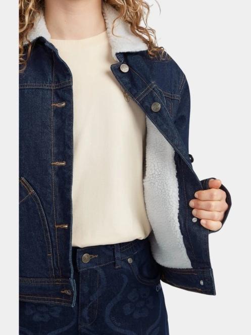 O'Neill O'Riginals Denim Jacket női farmerdzseki sötétkék színben 5