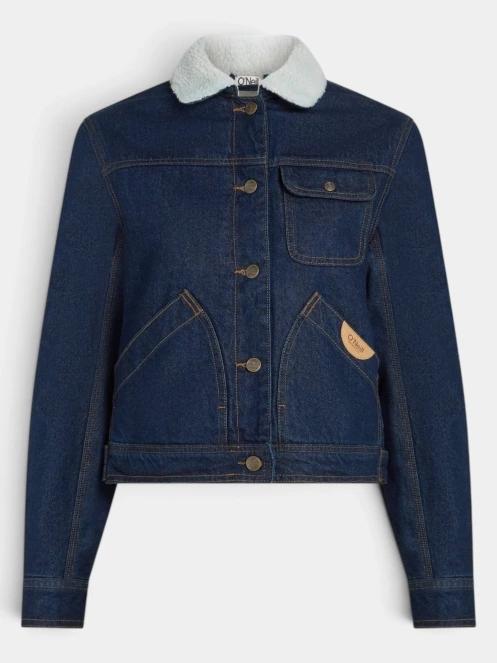 O'Neill O'Riginals Denim Jacket női farmerdzseki sötétkék színben 7