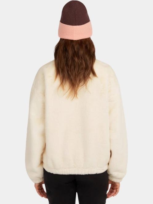 O'Neill O’Neill Must-Have Fz Faux Fur Jacket női polár pulóver fehér színben 4