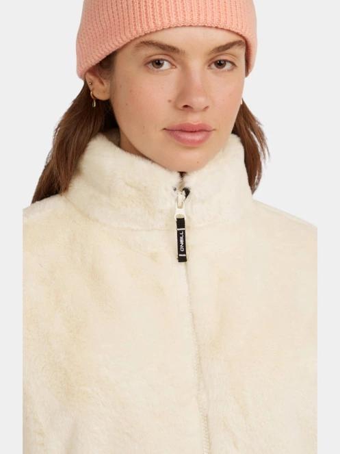 O'Neill O’Neill Must-Have Fz Faux Fur Jacket női polár pulóver fehér színben 6
