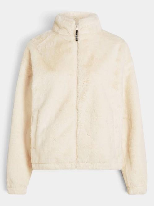 O'Neill O’Neill Must-Have Fz Faux Fur Jacket női polár pulóver fehér színben 7