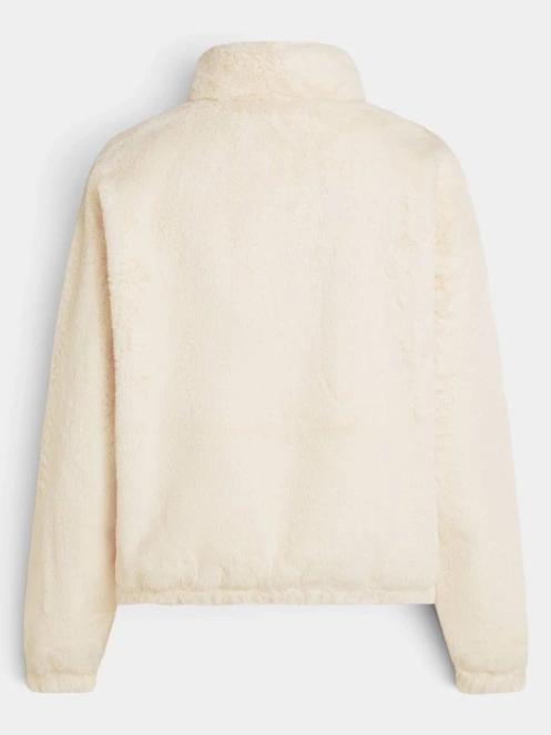 O'Neill O’Neill Must-Have Fz Faux Fur Jacket női polár pulóver fehér színben 8