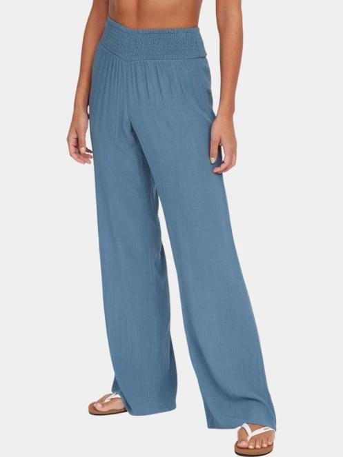 O'Neill Johnny Smocked Waist Pants női hosszú nadrág kék színben 3