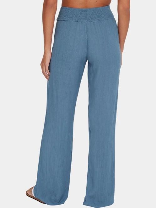 O'Neill Johnny Smocked Waist Pants női hosszú nadrág kék színben 4