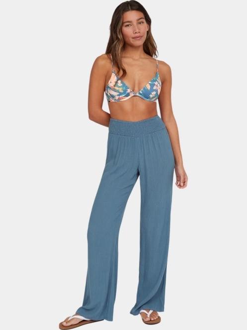 O'Neill Johnny Smocked Waist Pants női hosszú nadrág kék színben 6