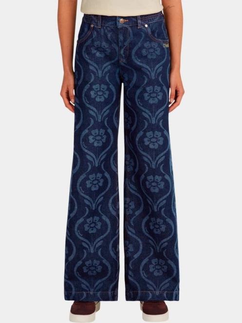 O'Neill O'Riginals Denim Pants női hosszú nadrág sötétkék színben 2