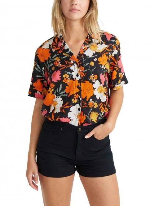 O'Neill Essentials  Stretch 5 Pkt Shorts női rövidnadrág fekete színben 2