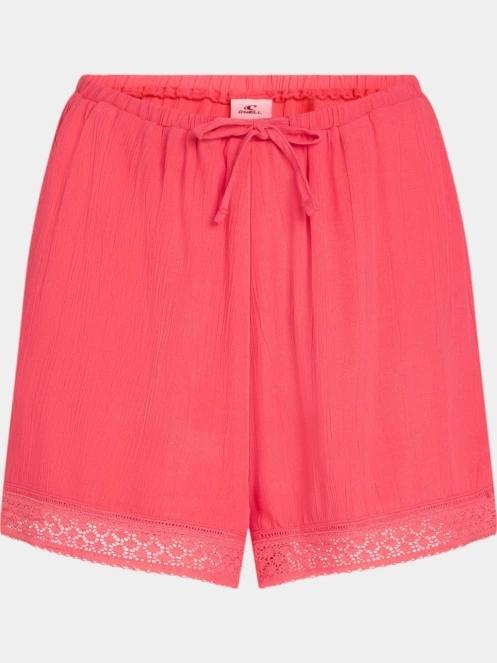 O'Neill Essentials Embroidery Shorts női rövidnadrág rózsaszín színben 6
