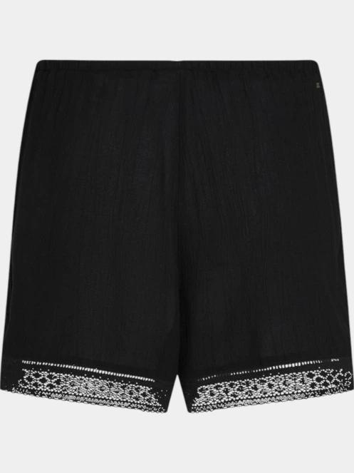 O'Neill Essentials Embroidery Shorts női rövidnadrág fekete színben 7