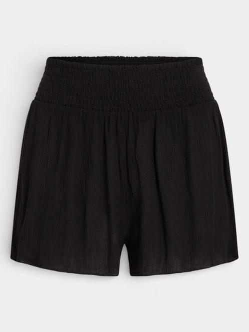 O'Neill Johnny Smocked Waist Shorts női rövidnadrág fekete színben 6