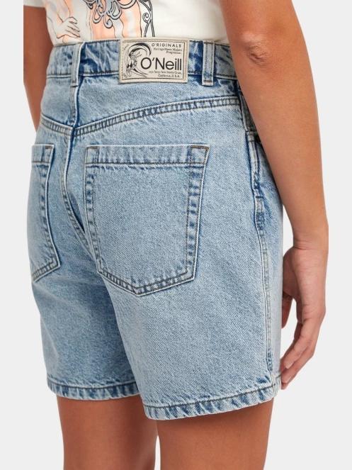 O'Neill O'Riginals Shorts női farmer rövidnadrág világoskék színben 5