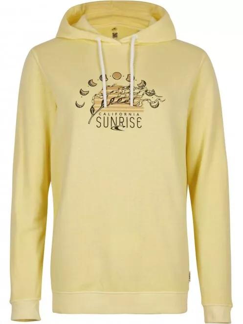 O'Neill Sunrise Hoodie női kapucnis pulóver sárga színben 4