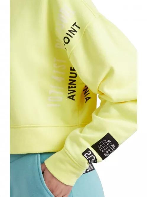 O'Neill Progressive Mock Neck Sweat női pulóver sárga színben 4