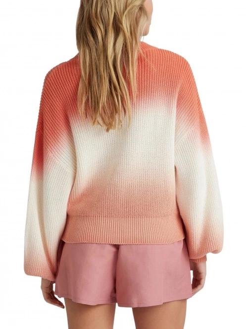 O'Neill Dip Dye Pullover női kötött pulóver narancssárga színben 3