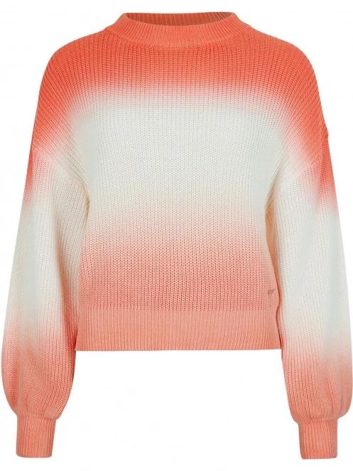 O'Neill Dip Dye Pullover női kötött pulóver narancssárga színben 5