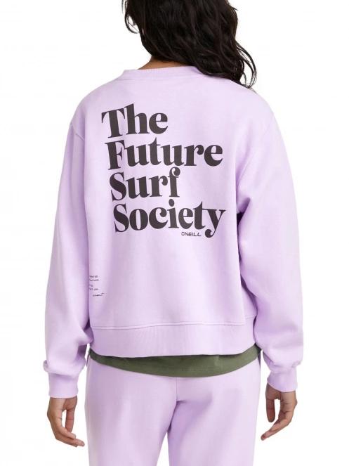 O'Neill Future Surf Society Crew női pulóver lila színben 4