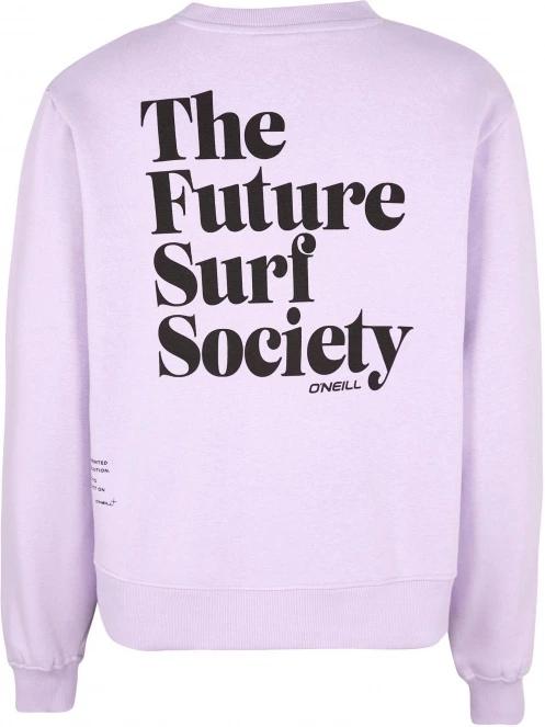 O'Neill Future Surf Society Crew női pulóver lila színben 8