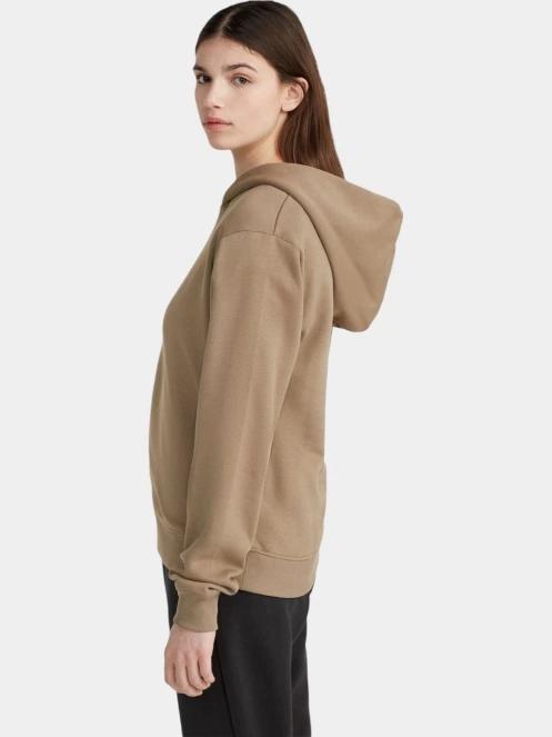 O'Neill Noos Wow Hoodie női kapucnis pulóver barna színben 4