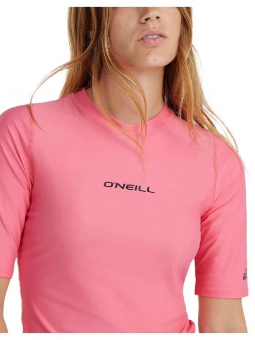 O'Neill Essentials Bidart  Skin S/Slv női rövid ujjú lycra rózsaszín színben 5