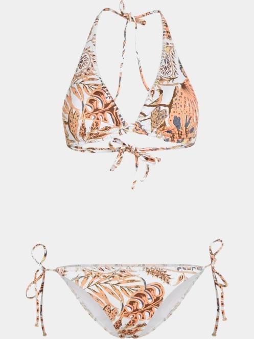 O'Neill Mother Maracas Crochet Bikini Set női bikini narancssárga színben 6