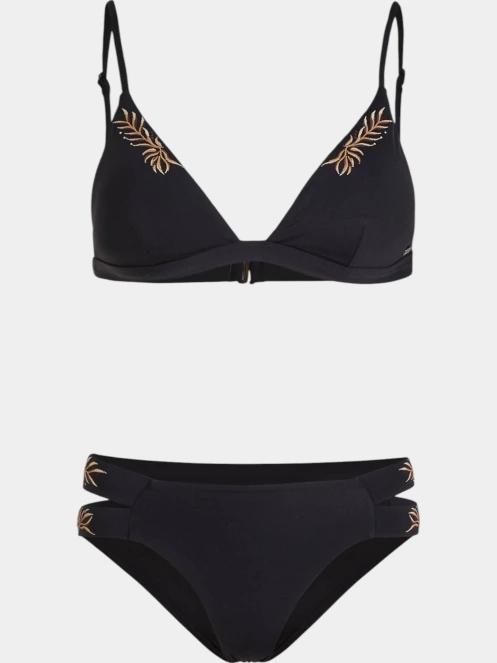 O'Neill Sea Side Boulder Embroidery Bikini Set női bikini fekete színben 6