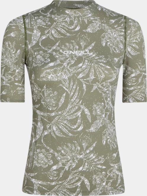 O'Neill Essentials Skin S/SLV női rövid ujjú lycra zöld színben 5