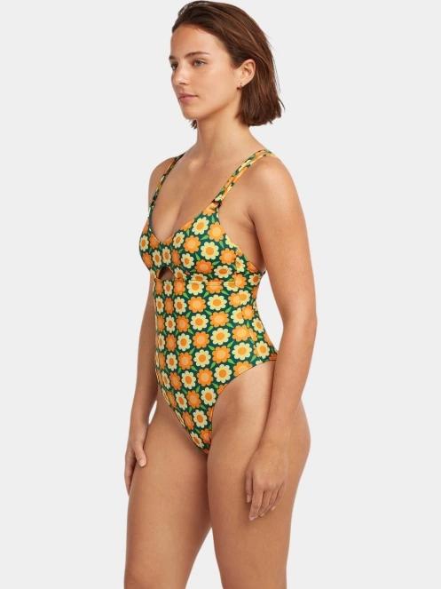 O'Neill O'Riginals Swimsuit női fürdőruha zöld színben 4