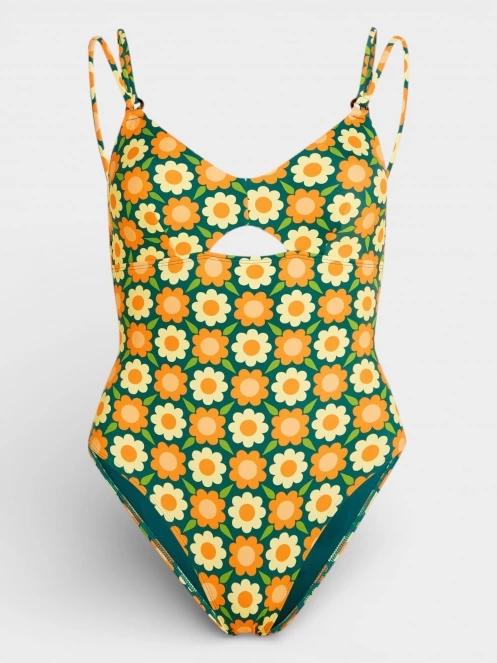 O'Neill O'Riginals Swimsuit női fürdőruha zöld színben 7