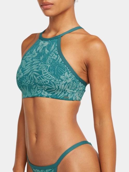 O'Neill High Neck Bikini Set női bikini zöld színben 5