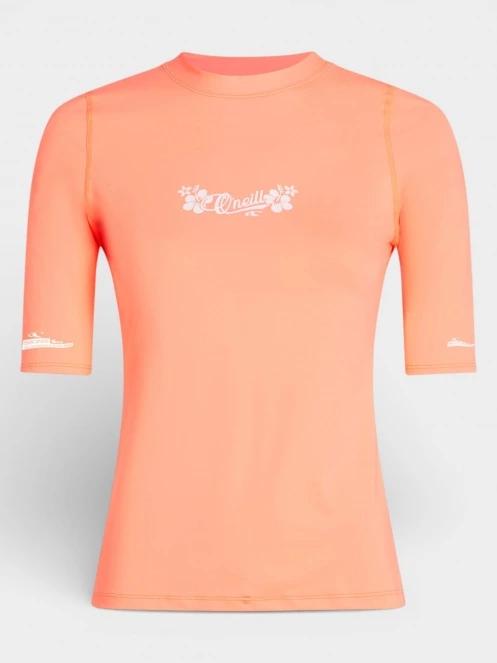 O'Neill O'Neill Skins S/Slv női rövid ujjú lycra narancssárga színben 5